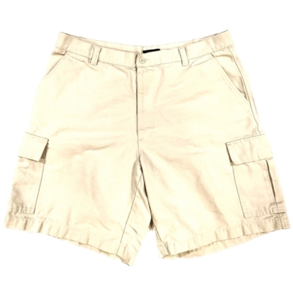𝅺3/$20 Dockers Cream Khaki Cargo Shorts